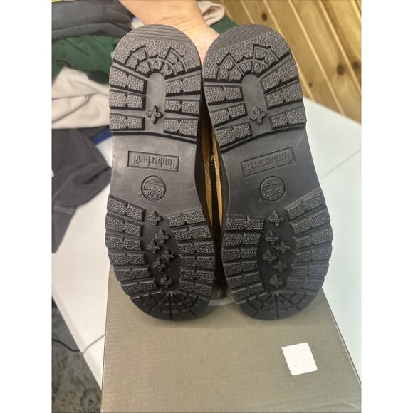 Size 5 M - Timberland Kid's 6" Inch Field Boot Wheat Youth - Picture 6 of 8